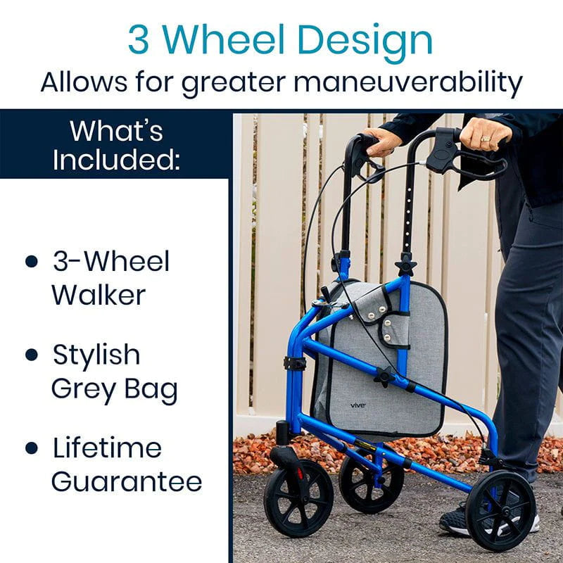 3 Wheel Walker Rollator