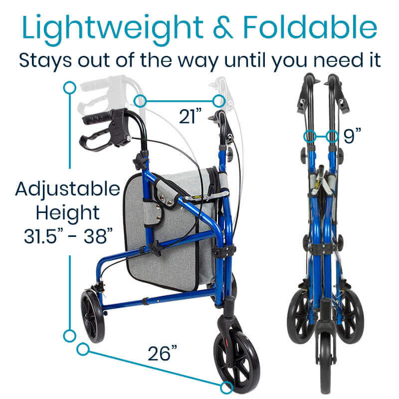 3 Wheel Walker Rollator