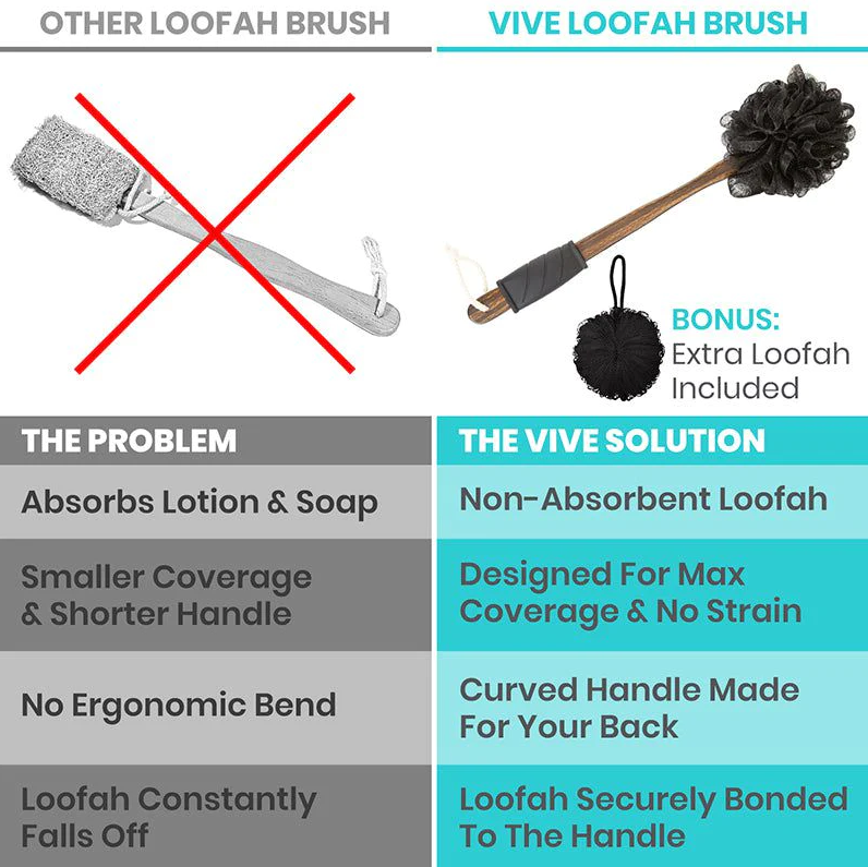 Loofah Brush