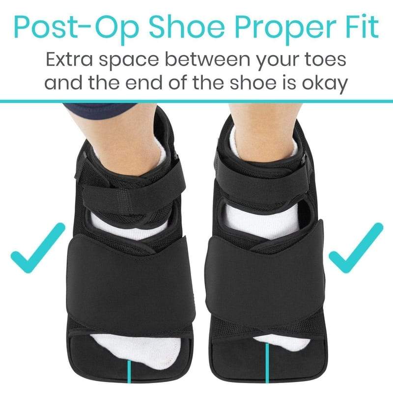 Heel Wedge Post Op Shoe